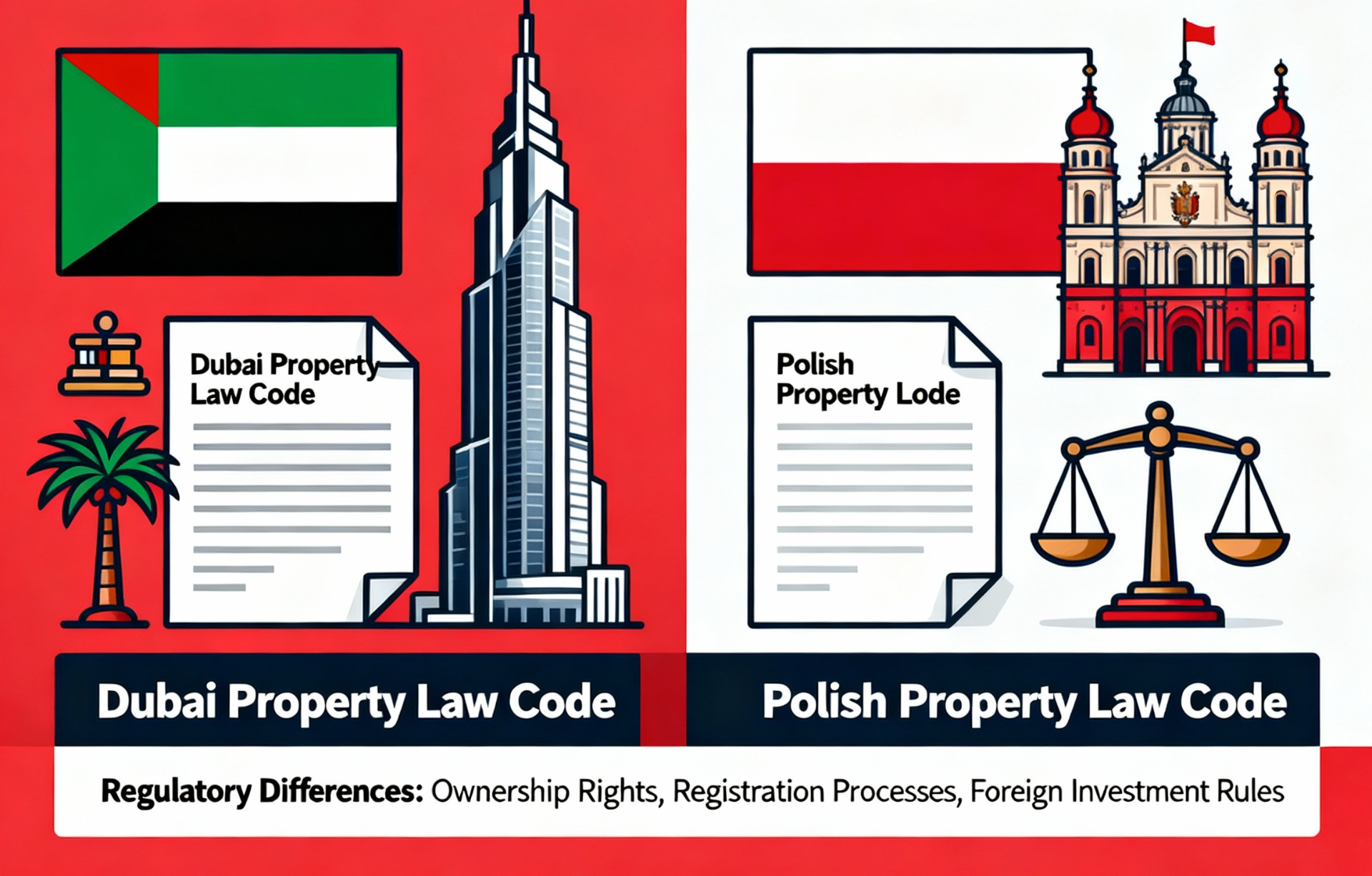 Prawo własności w Dubaju vs Polska